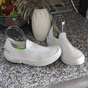 White Slip-On Women's Shoes
